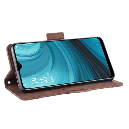 Wallet Stand Flip Leather Protective Case for OPPO A12/A7/AX7/A5s/AX5s