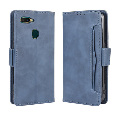 Wallet Stand Flip Leather Protective Case for OPPO A12/A7/AX7/A5s/AX5s