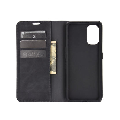 Strong Absorption Skin-Touch Leather Flip Phone Cover Case for Realme 7 Pro