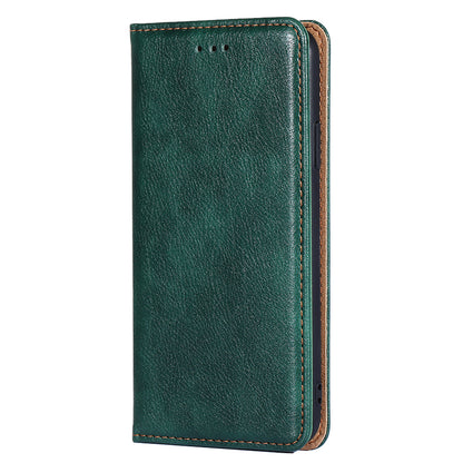 Wallet PU Leather Cover for Oppo Find X5 Lite, Stand Function Magnetic Auto-absorbed Phone Case