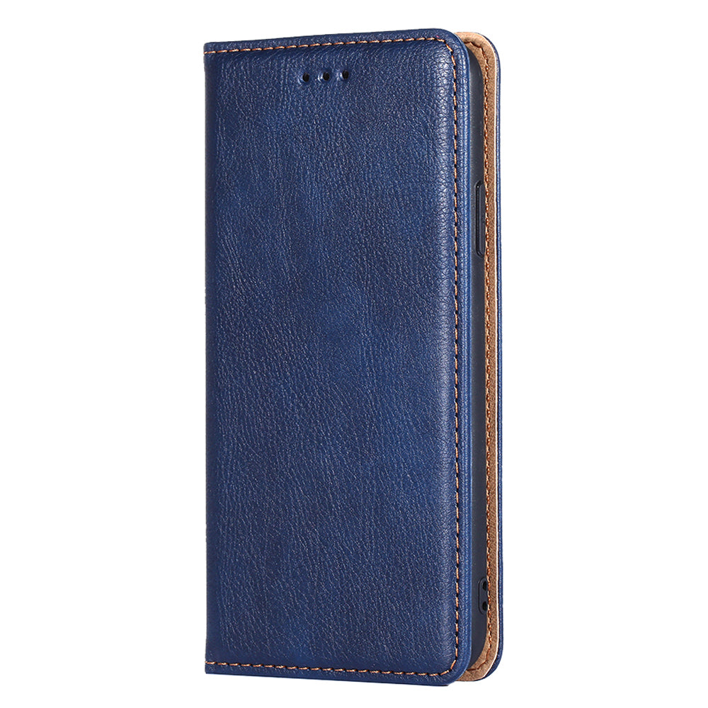 Wallet PU Leather Cover for Oppo Find X5 Lite, Stand Function Magnetic Auto-absorbed Phone Case