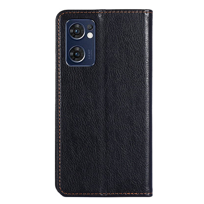 Wallet PU Leather Cover for Oppo Find X5 Lite, Stand Function Magnetic Auto-absorbed Phone Case