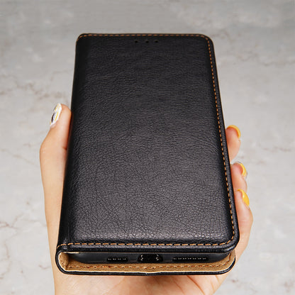 Wallet PU Leather Cover for Oppo Find X5 Lite, Stand Function Magnetic Auto-absorbed Phone Case