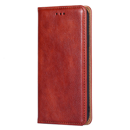 Wallet PU Leather Cover for Oppo Find X5 Lite, Stand Function Magnetic Auto-absorbed Phone Case