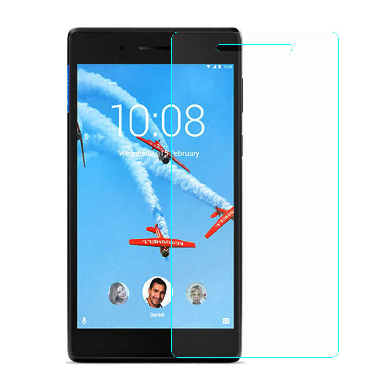 0.3mm Tempered Glass Screen Protector Guard Film for Lenovo Tab 7 Essential Arc Edge