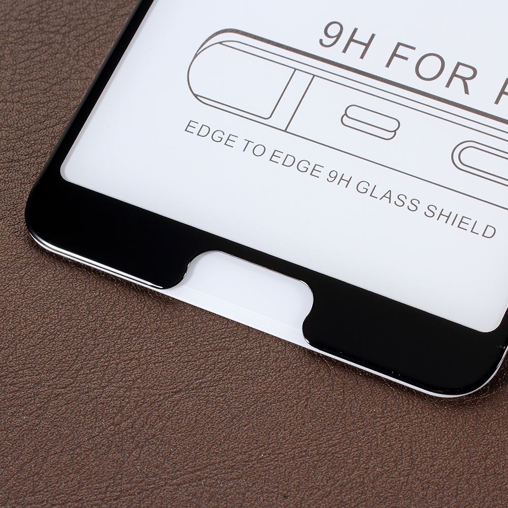 5D 9H [Full Glue Full Size] Tempered Glass Screen Protector Guard Film for Huawei P20 Pro