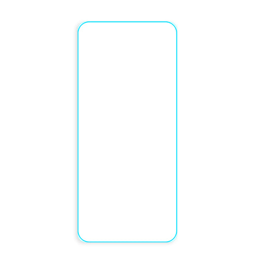 0.3mm Anti- fingerprint Arc Edge Tempered Glass Screen Protective Film for Oppo A94