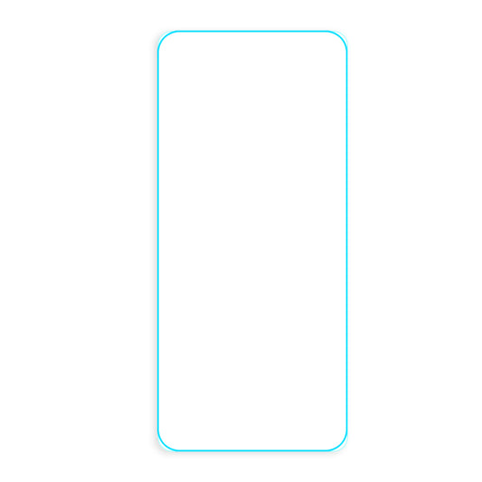 0.3mm Anti- fingerprint Arc Edge Tempered Glass Screen Protective Film for Oppo F19 Pro