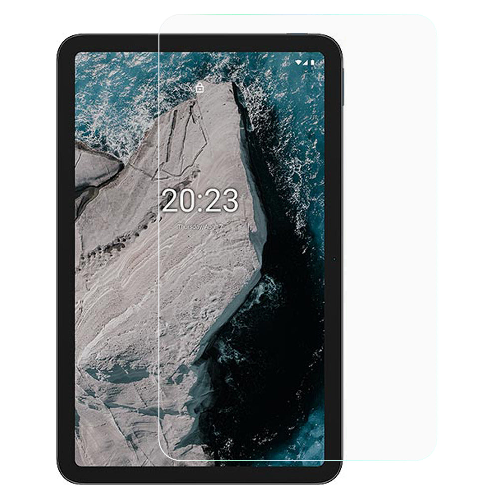 0.3pm Anti-explosion Smooth Clear Anti-scratch Hard Tempered Glass Screen Protector [Full Glue] for Nokia T20