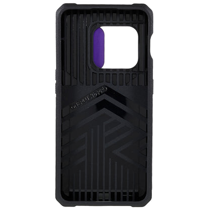 For OnePlus 10 Pro Wear-resistant PC + TPU Camera Slider Anti-drop Card Slot + Metal Kickstand Design Case