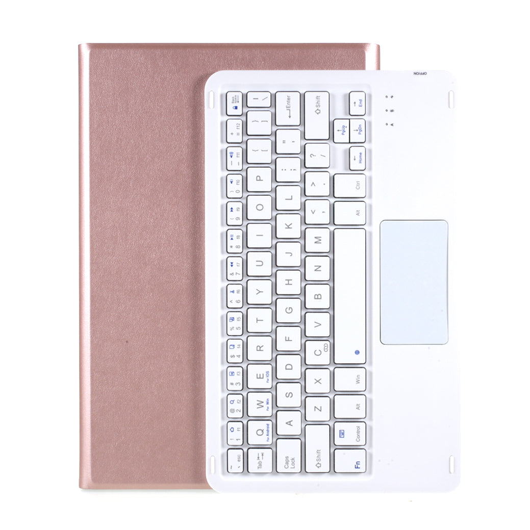 Bluetooth Keyboard with Touchpad + Leather Protective Case Combo Set for Lenovo Tab P11 TB-J606F / Tab P11 5G1
