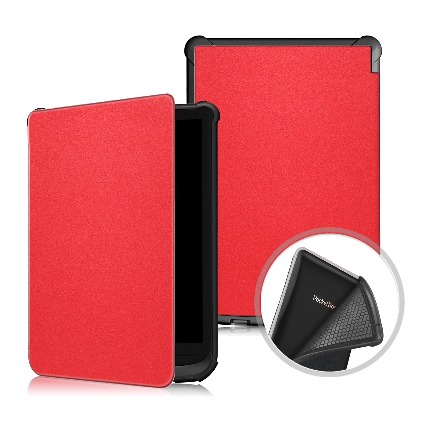 Universal Solid Color Leather Tablet Protective Case for PocketBook 616/627/632/632 Plus