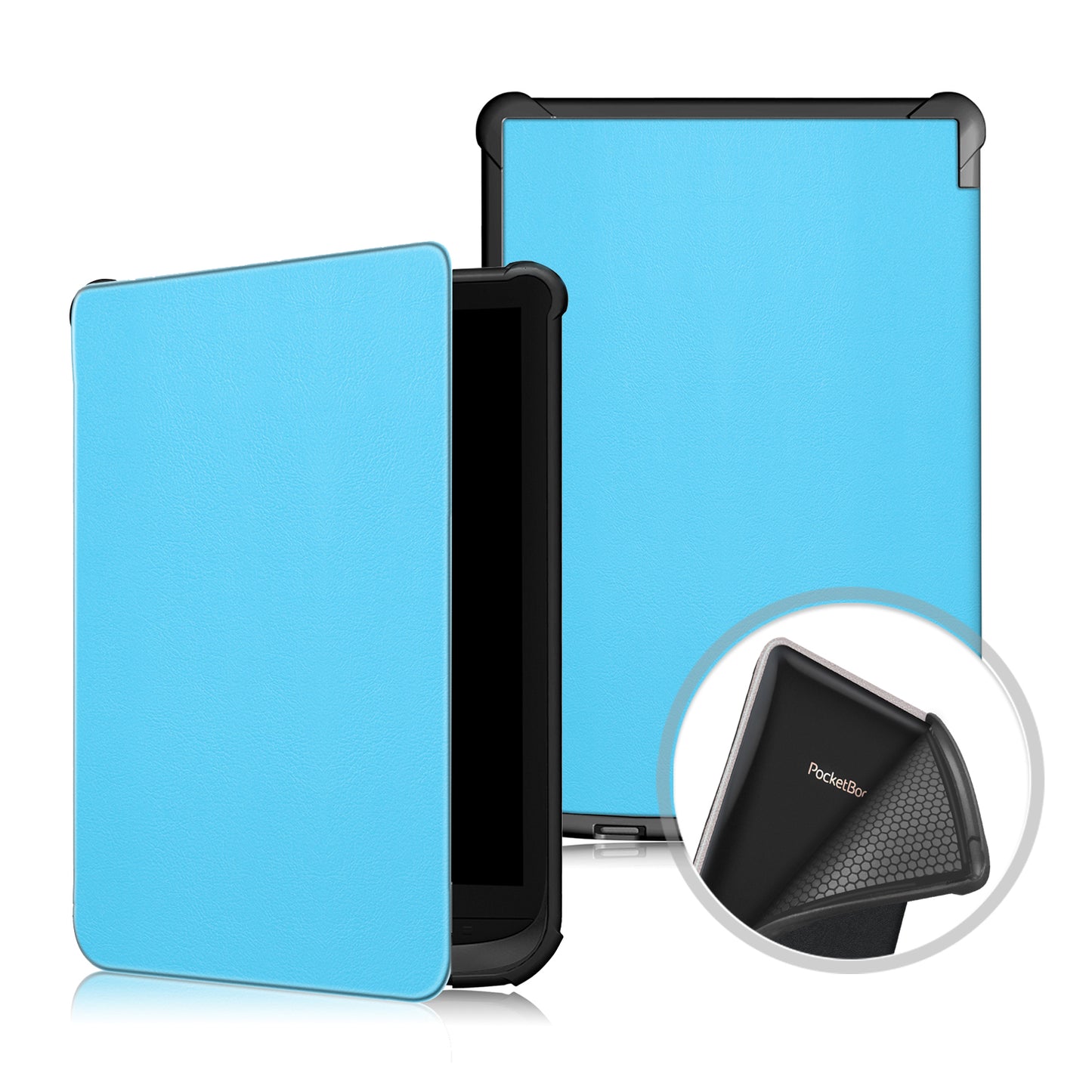 Universal Solid Color Leather Tablet Protective Case for PocketBook 616/627/632/632 Plus