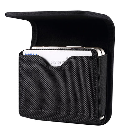 For Huawei P50 Pocket/Samsung Galaxy Z Flip3 5G/Z Flip 5G/Z Flip Oxford Cloth Folding Phone Bag Waist Belt Clip Cell Phone Case