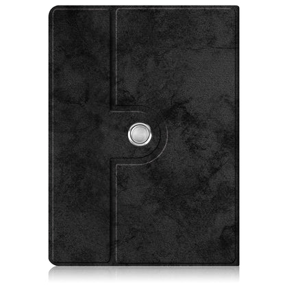 For PocketBook InkPad Lite PB970 Rotary Kickstand Pen Holder Case Dual-Angle Anti-Scratch Textured Surface Cover