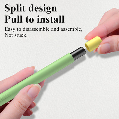 For Xiaomi Inspired Stylus Anti-Slip Case Liquid Silicone Holder Sleeve Skin Cover with Pen Cap