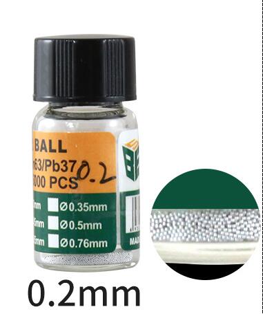 1 Bottle Tin BGA Reballing Soldering Balls for BGA Rework Repair Tools