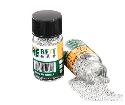 1 Bottle Tin BGA Reballing Soldering Balls for BGA Rework Repair Tools