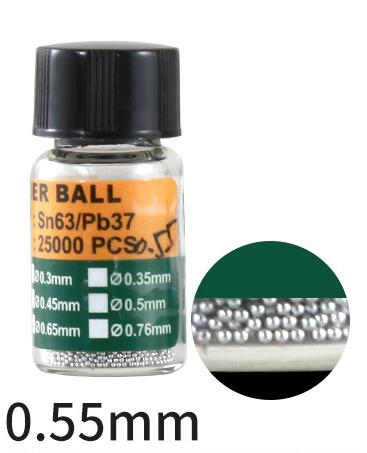 1 Bottle Tin BGA Reballing Soldering Balls for BGA Rework Repair Tools