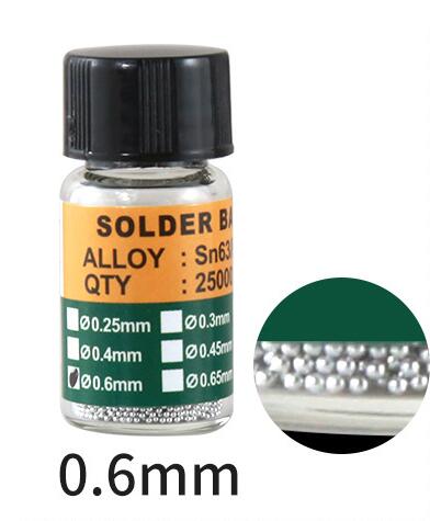 1 Bottle Tin BGA Reballing Soldering Balls for BGA Rework Repair Tools