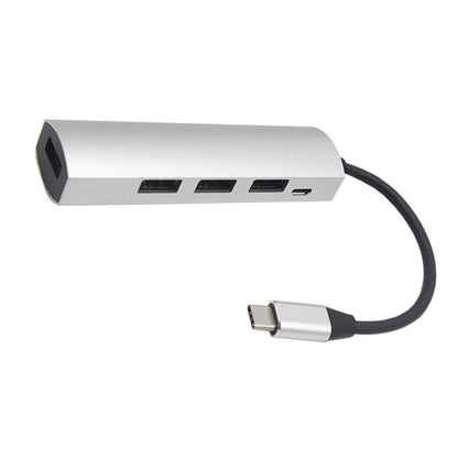 JW-331 USB-C Splitter Type-C 3.1 HUB Dock Adapter with 4-Port Type-C HUB USB 3.0