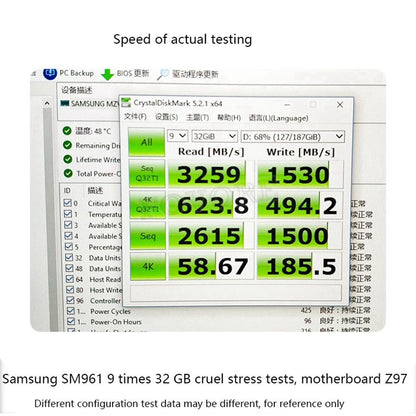 SF-017 50cm Oculink SFF-8611 to U.2 U.3 SFF-8639 NVME PCIe PCI-Express SSD Cable for Mainboard SSD