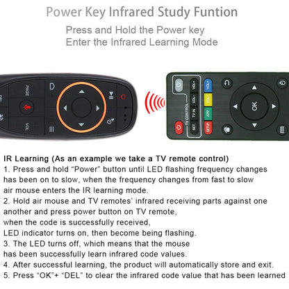 G10 2.4GHz Wireless Mouse Remote Controller Voice Control Device for Laptop PC Android TV Box