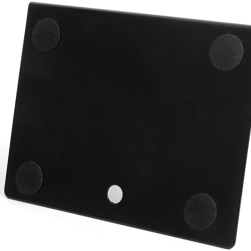 1 Pair Metal Book Ends Premium Decorative Bookend Books Magazines Shelves, Non-slip Book Holder Stoppers Organizers