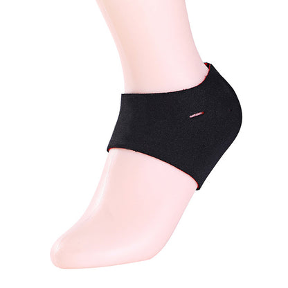 1 Pair Men Women Heel Warmer Anti-dry Sleeve Protective Socks for Fitness Running