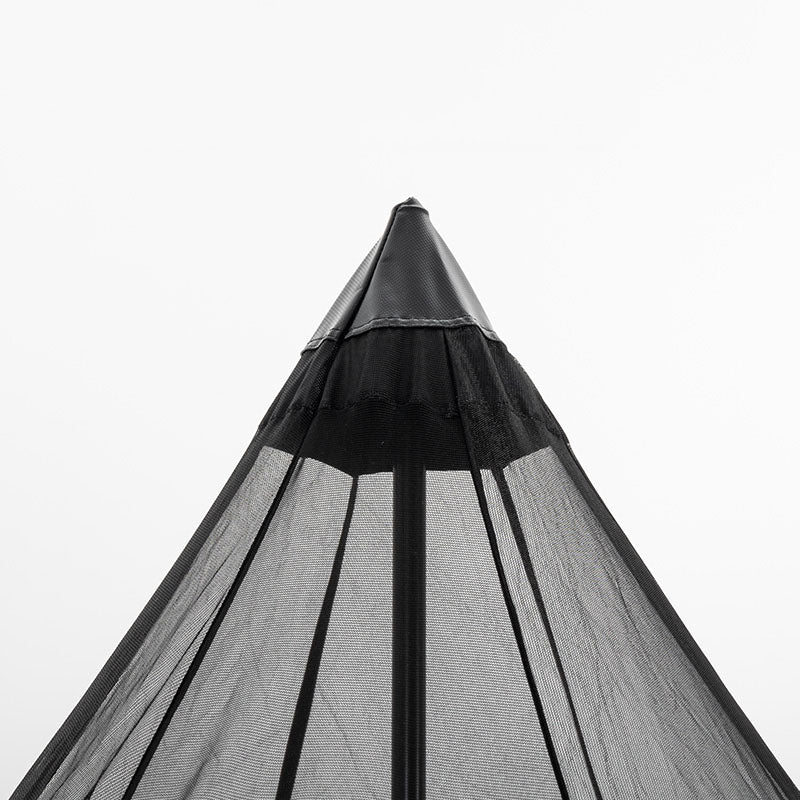 BLACKDOG BD-ZP003 Outdoor Portable Tent Hexagonal Pyramid Folding Tent Large Space Nature Hiking Camping Tourist Dinner Picnic Tent for 3-4 People