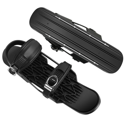 1 Pair Kids Ski Skates Ski-board Shoes Adjustable Mini Snowboard Shoes Children Outdoor Winter Sports Walking Skiing Shoes