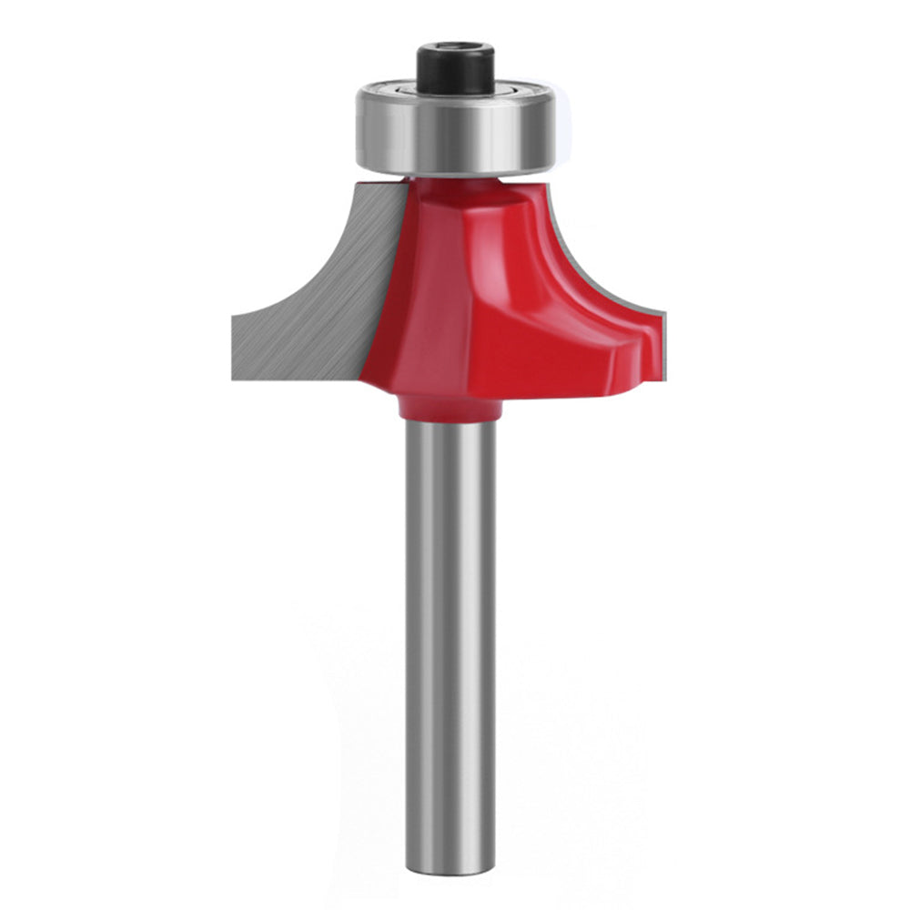 MC01035S29 1-1 / 8" Width Milling Cutter Router Bit 1 / 4 Inch Shank Round Over Bit Woodworking Cutter Tool