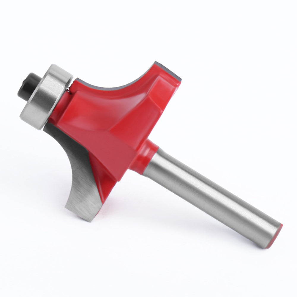 MC01035S29 1-1 / 8" Width Milling Cutter Router Bit 1 / 4 Inch Shank Round Over Bit Woodworking Cutter Tool