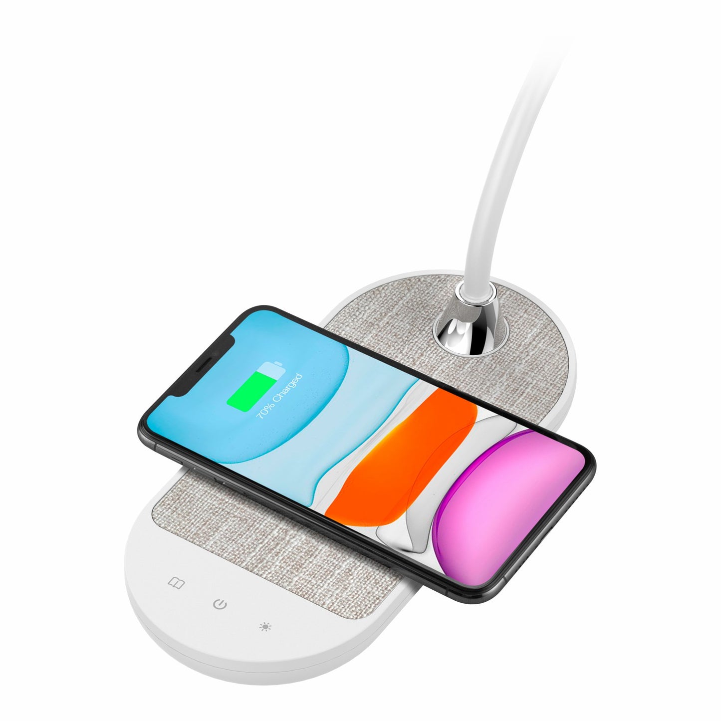 MOMAX Q.LED Flex Desk Lamp with Wireless Charging Function 10W