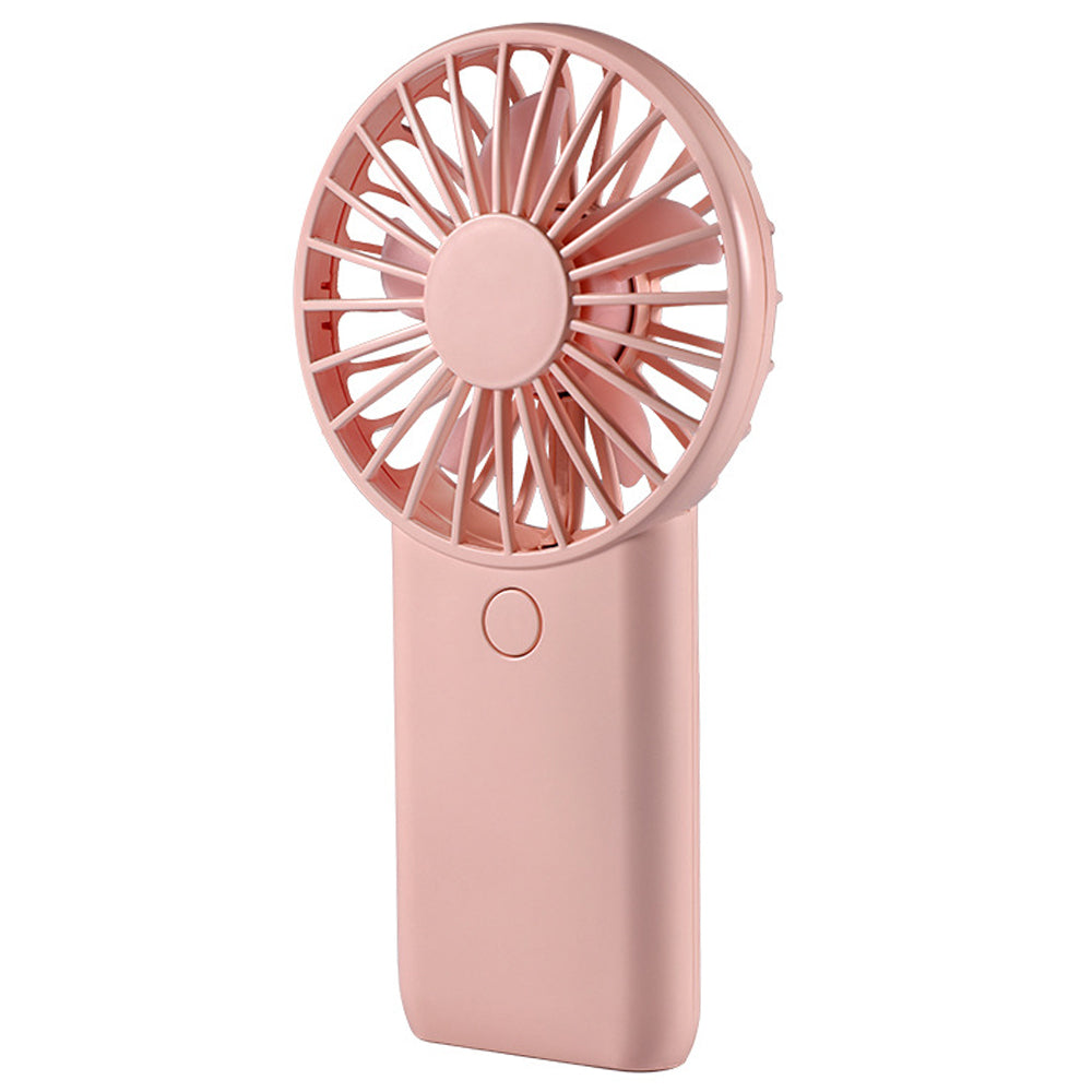 802 Mini Handheld Fan for Travel Home Office 2 Wind Speeds Adjustable Portable USB Fan