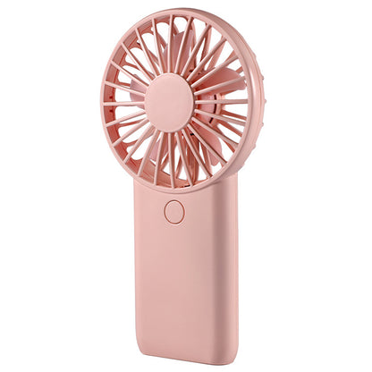 802 Mini Handheld Fan for Travel Home Office 2 Wind Speeds Adjustable Portable USB Fan