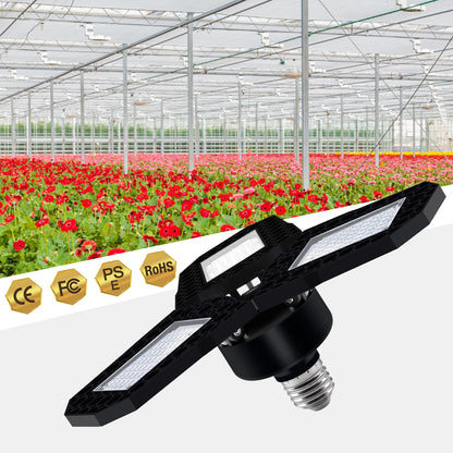 144 LEDs Greenhouse Hydroponic System SMD 2835 E27 Plant Growth Lamp Indoor Plant Light