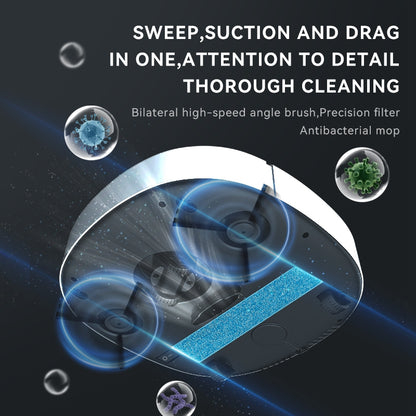 BOWAI OB13 Multifunctional Robot Vacuum Cleaner Silent Household Electric Cleaner for Bedroom Living Room