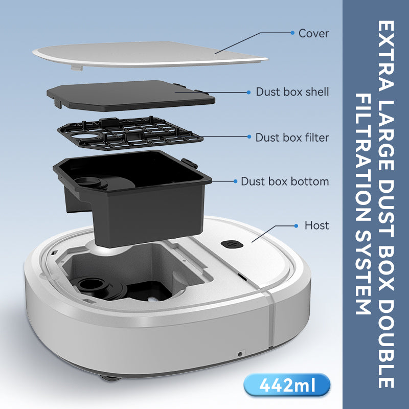 BOWAI OB13 Multifunctional Robot Vacuum Cleaner Silent Household Electric Cleaner for Bedroom Living Room