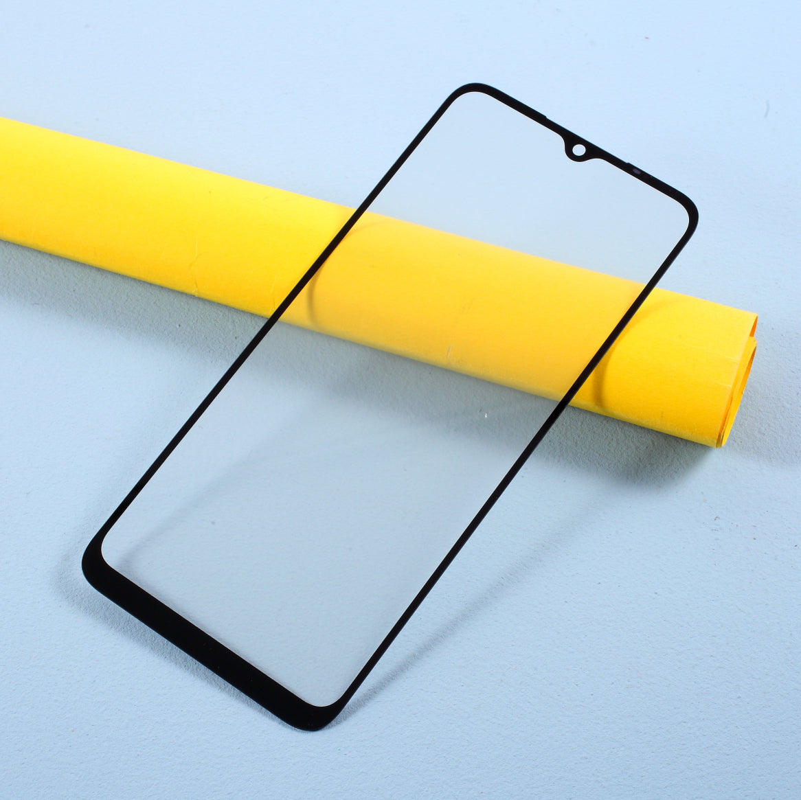 Screen Glass Lens + OCA Adhesive Replace Part for Oppo A11 2019 PCHM10 PCHT10 - Black