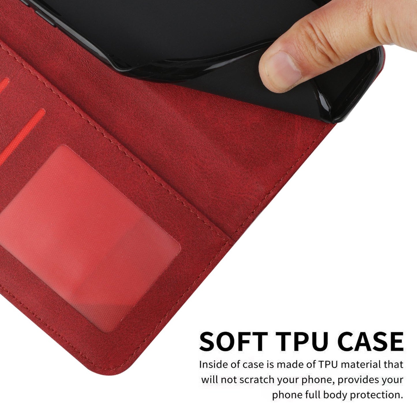 For Xiaomi Poco M4 5G Mobile Phone Case Bag Simple Style Imprinted Stitching Stand PU Leather Phone Cover Wallet with Strap