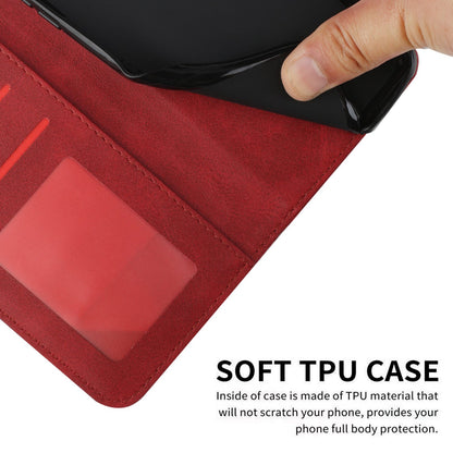 For Xiaomi Poco M4 5G Mobile Phone Case Bag Simple Style Imprinted Stitching Stand PU Leather Phone Cover Wallet with Strap