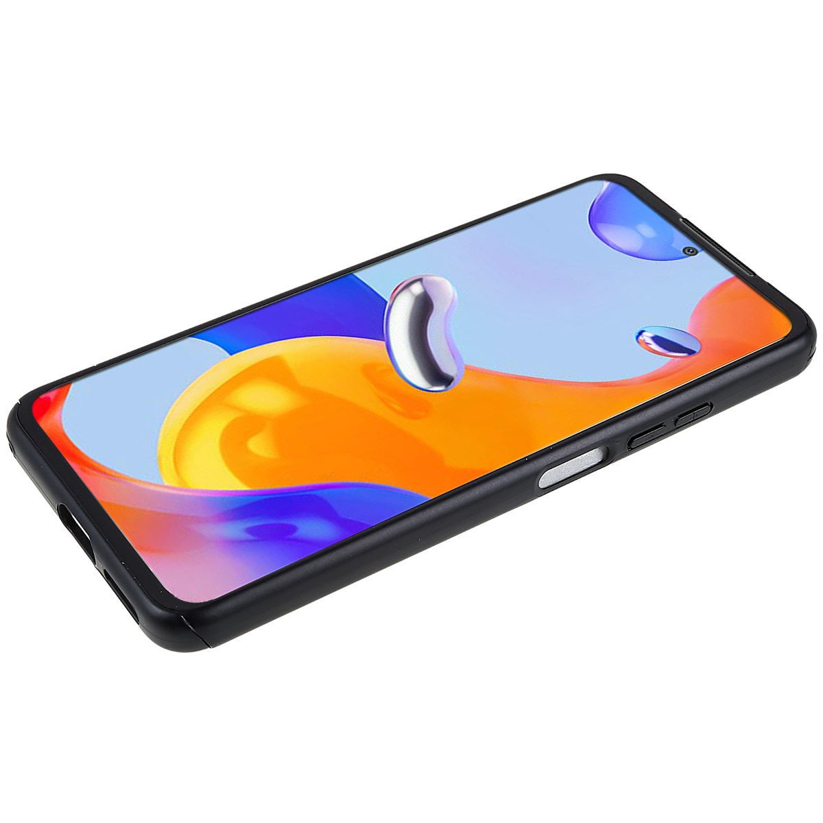 For Xiaomi Redmi Note 11 Pro 4G (MediaTek)  /  Note 11 Pro 5G (Qualcomm)  /  Note 11 Pro+ 5G Phone Case Shockproof Slim Cover with Tempered Glass Screen Protector