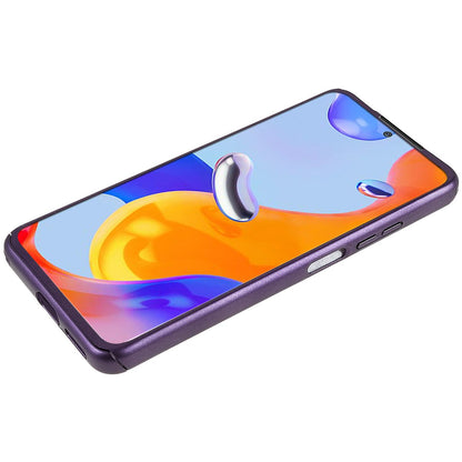 For Xiaomi Redmi Note 11 Pro 4G (MediaTek)  /  Note 11 Pro 5G (Qualcomm)  /  Note 11 Pro+ 5G Phone Case Shockproof Slim Cover with Tempered Glass Screen Protector