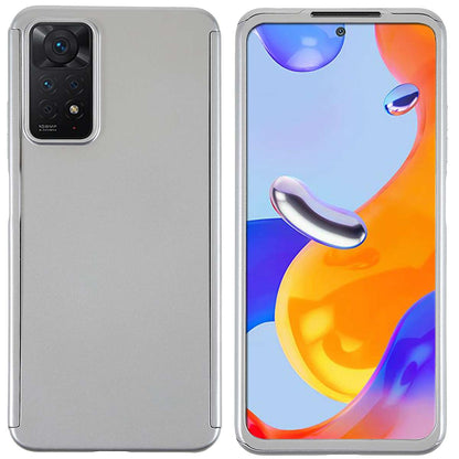 For Xiaomi Redmi Note 11 Pro 4G (MediaTek)  /  Note 11 Pro 5G (Qualcomm)  /  Note 11 Pro+ 5G Phone Case Shockproof Slim Cover with Tempered Glass Screen Protector