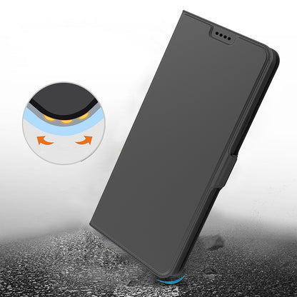 For Sony Xperia 1 II PU Leather Flip Case Double Magnetic Clasp Stand Card Slot Shockproof Cover