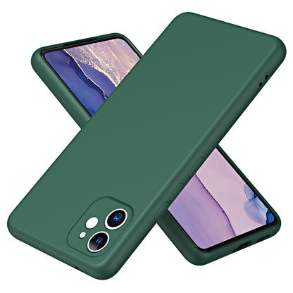 Non-slip Protective Phone Back Cover For iPhone 11 6.1 inch, Rubberized Soft TPU 2.2mm Thickness Phone Case with Fiber Lining Cushion