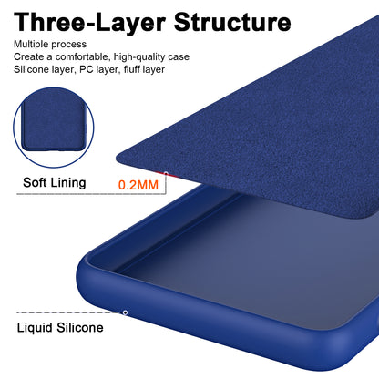 Non-slip Protective Phone Back Cover For iPhone 11 6.1 inch, Rubberized Soft TPU 2.2mm Thickness Phone Case with Fiber Lining Cushion