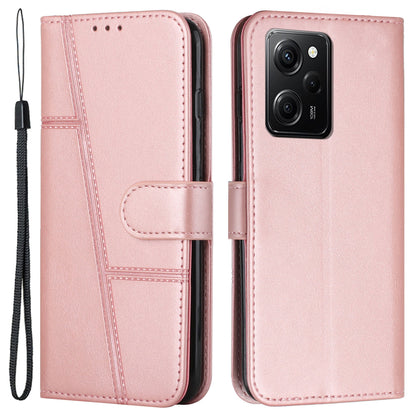 For Xiaomi Redmi Note 12 Pro Speed 5G / Poco X5 Pro 5G PU Leather Phone Cover Folio Stand Wallet Phone Case