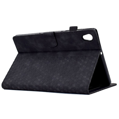 Anti-Fall Case for Lenovo Tab M10 HD Gen 2 (X306X) Pattern Imprinted Protective Folio Flip Cover Auto Wake / Sleep Tablet Leather Case with Card Slots / Stand